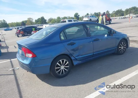 2009 Honda Civic Vp z USA, uszkodzony, nr VIN 2HGFA16369H337829